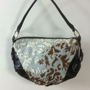 Berger leather and calf hair bag. NWOT